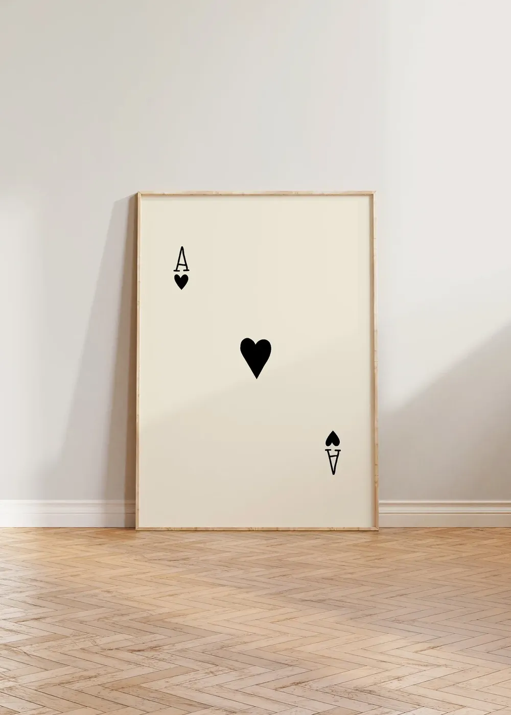 Ace Of Hearts Poster, Eclectic Bar Art - Image 2