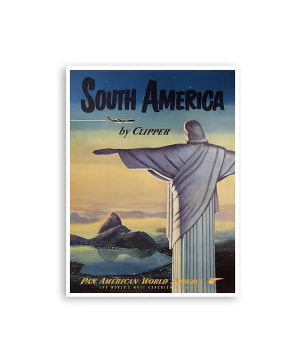 Brazil Poster Rio De Janeiro Travel Poster