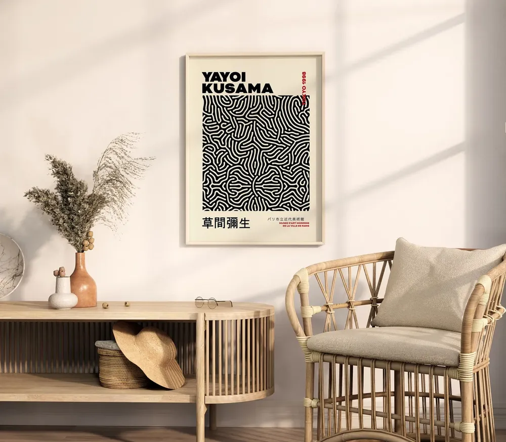 Yayoi Kusama Gallery Wall Art Print - Image 3