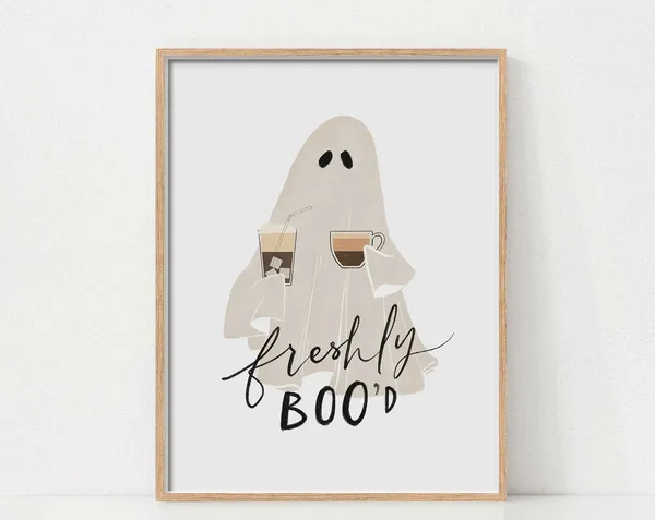 Coffee Print, Minimalist Bar Wall Art