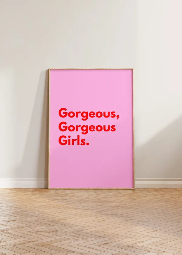 Feminist Print, Support Women Quote Poster