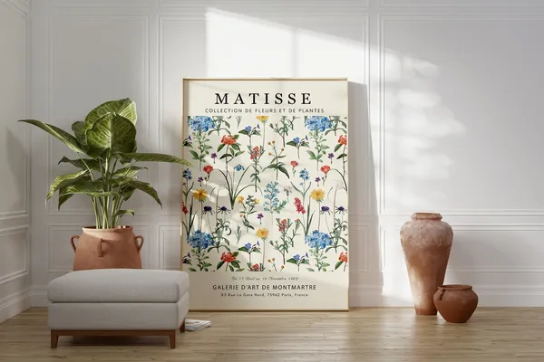 Matisse Tokyo Flower Poster Print