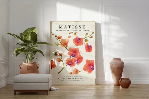 Matisse Flower Market Poster Print