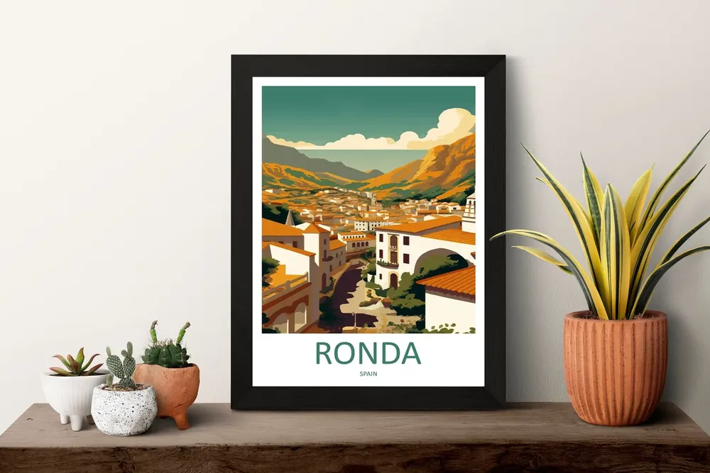Ronda Travel Poster, Spain Wall Art - Image 3
