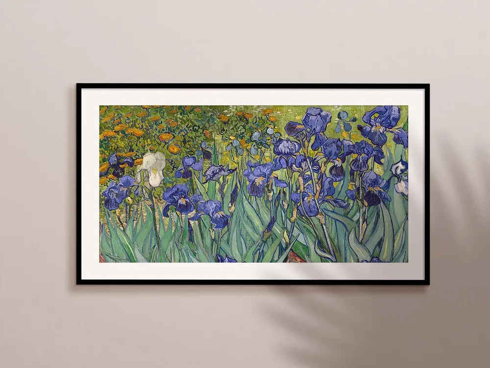 Irises By Van Gogh, Art Print - Image 2