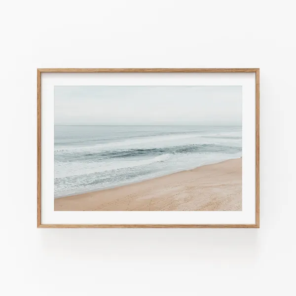 Beach Coastal Surf Photography Art Print