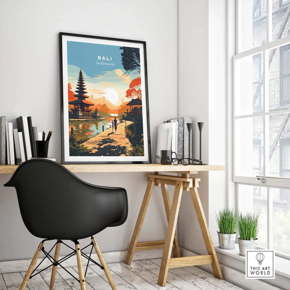 Bali Wedding Anniversary Gift Poster - Image 4