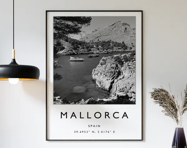 Mallorca Spain Travel Gift Travel Poster