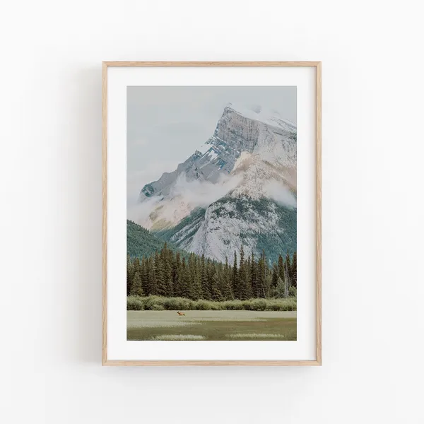 Yosemite National Park Modern Minimalist Art Print