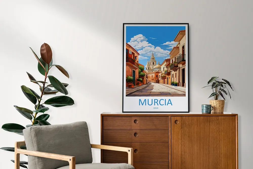 Murcia Travel Poster, Spain Place Print - Image 2
