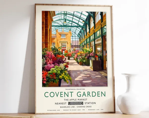 William Morris Covent Garden Botanical Art Print
