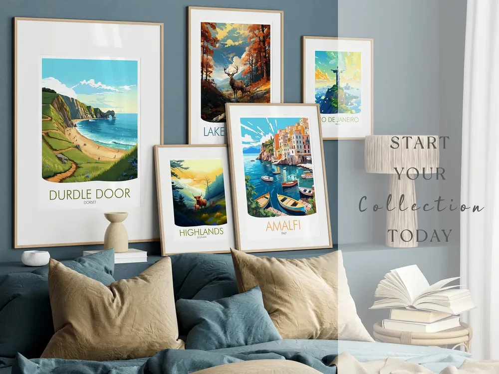 Loch Lomond Scotland Travel Poster - Image 2