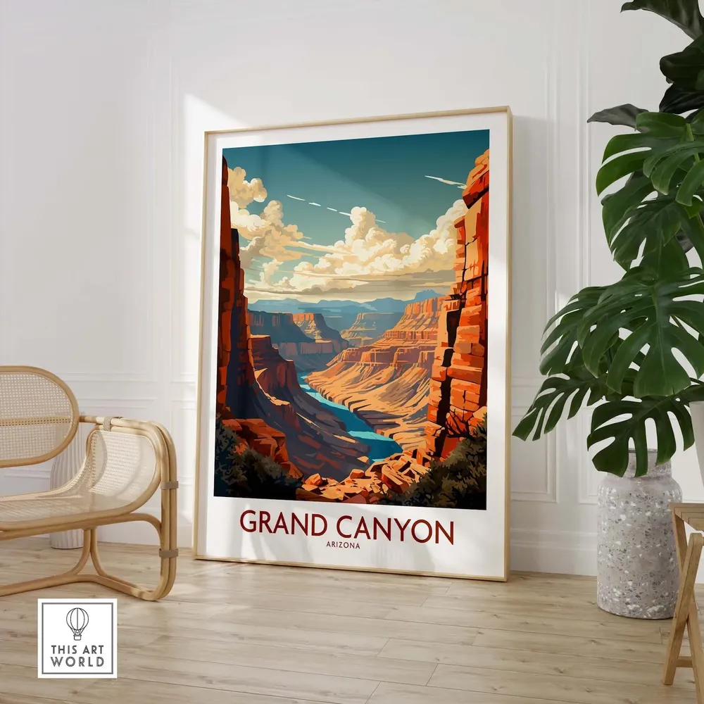 Grand Canyon Home Decor Poster Print - Image 3