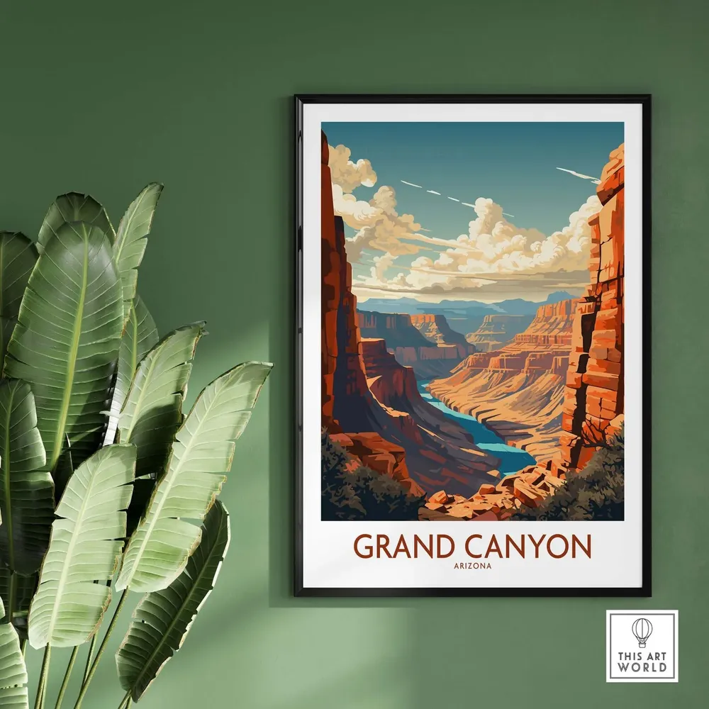 Grand Canyon Home Decor Poster Print - Image 2
