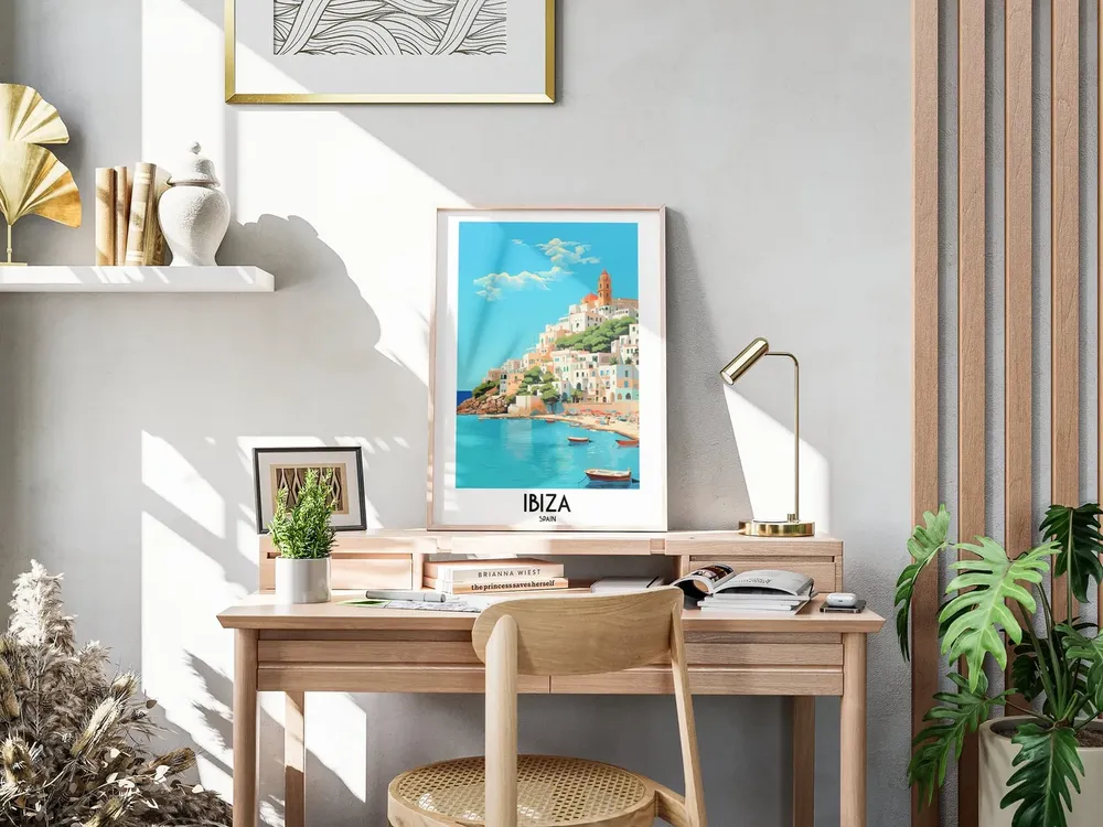 Ibiza Travel Poster, Spain Beach Art - Image 3