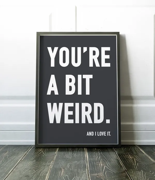 You