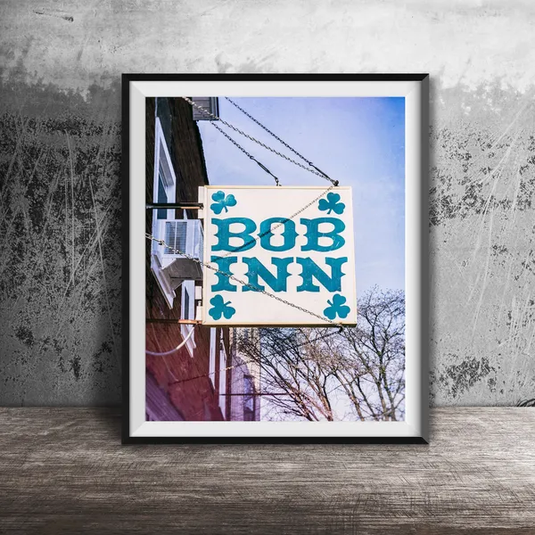 Bob Inn Chicago Bar, Vintage Logan Square Art Print