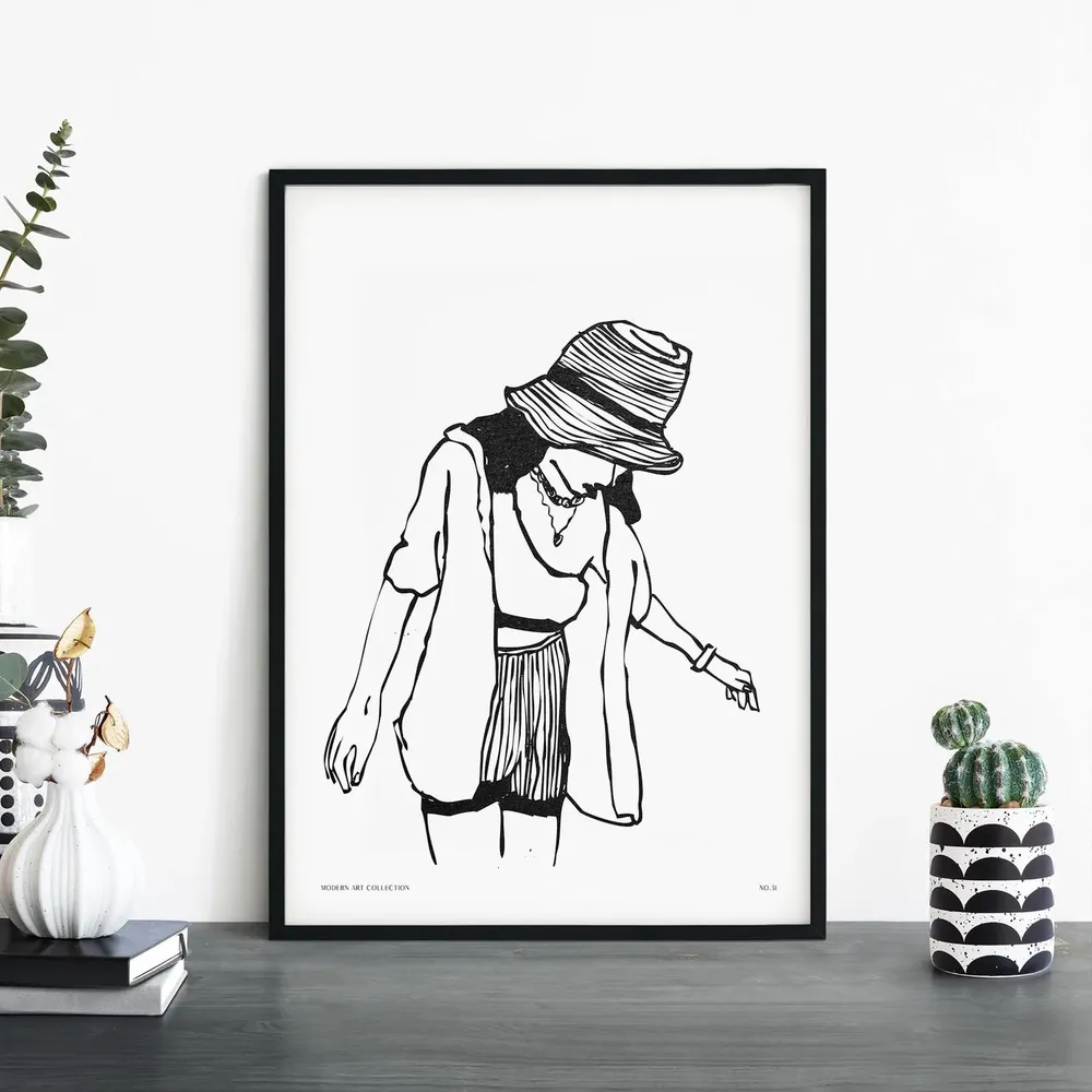 Modern Art No31 Abstract Poster Print