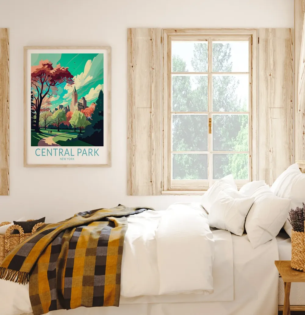 Central Park New York Wall Art Print - Image 2