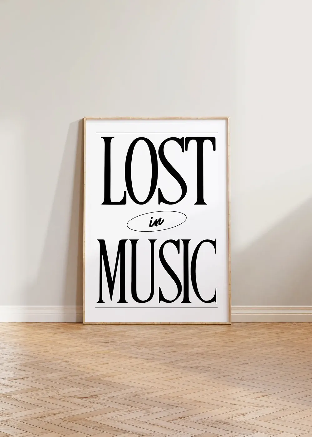 Retro Music Wall Art Print, 80s 90s Vintage