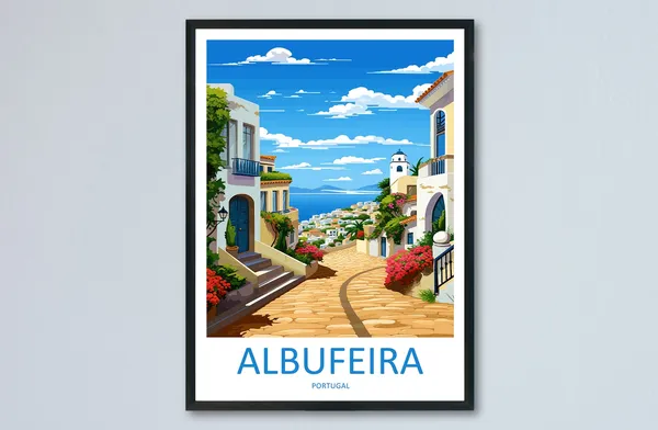 Albufeira Gift For Art Lovers Poster