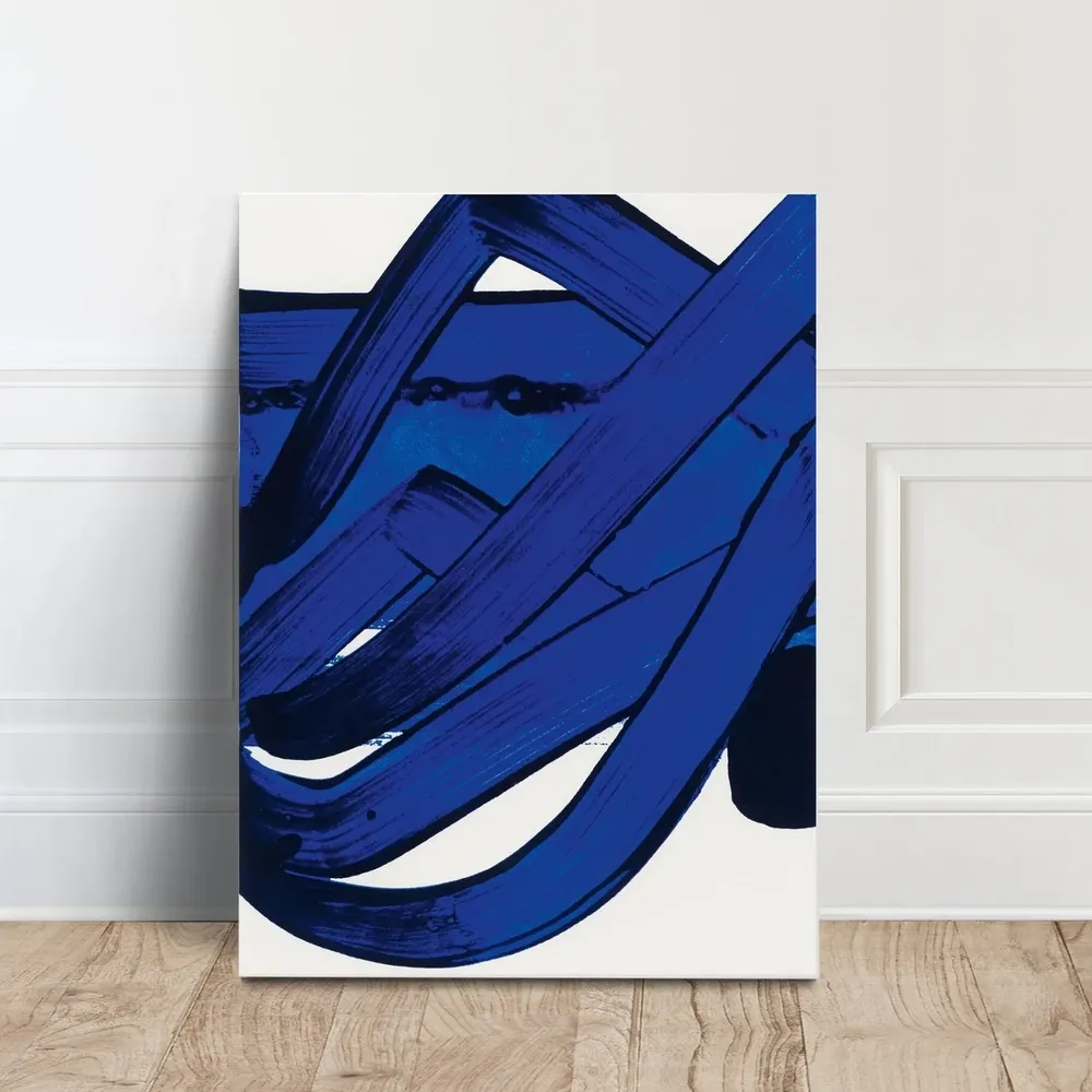 Pierre Soulages Blue Art Print