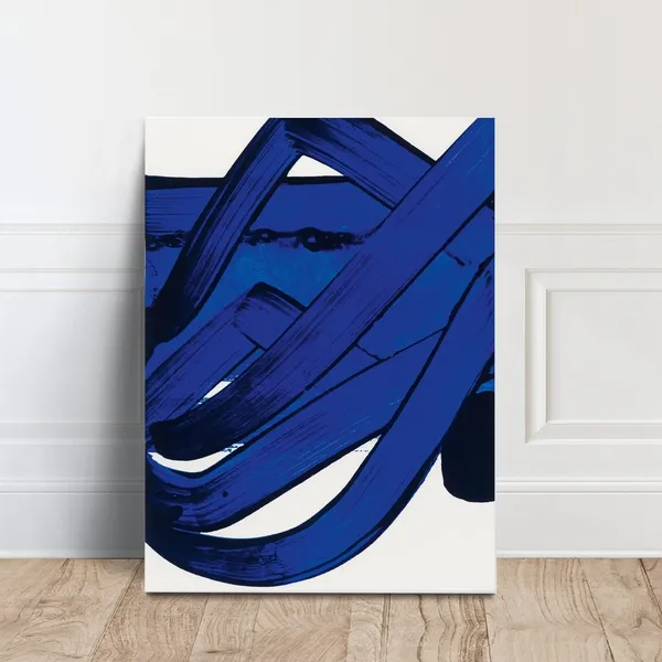 Pierre Soulages Blue Art Print