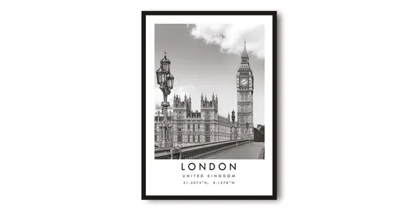 London Popular Travel Poster