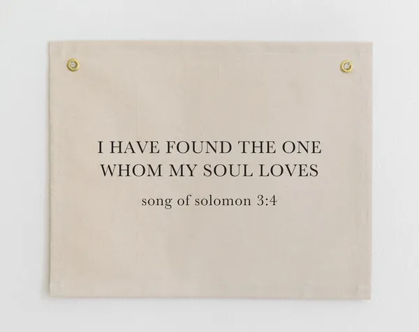 I Have Found The One Whom My Soul Loves Poster