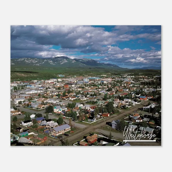 Whitehorse Yukon Travel Poster, Canada Photo Print