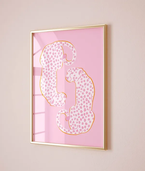 Cheetah Animal Print, Preppy Dorm Room Decor