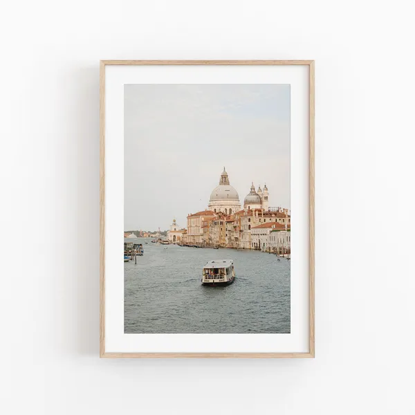Venice Italy Travel Poster, Living Room Decor