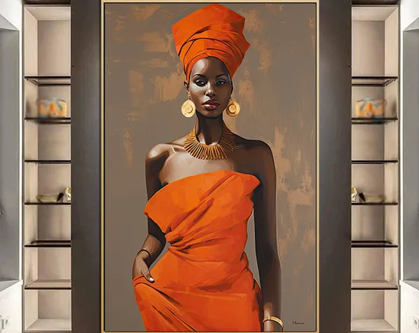 African Woman Art Print, Africa Gallery