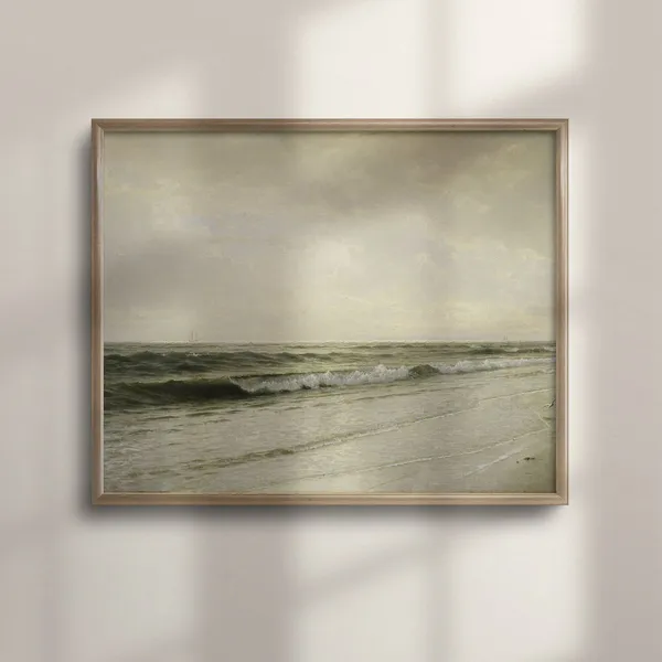 Seascape Beach Decor Ocean Art Print