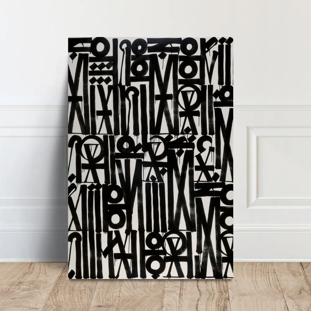 Retna Songs Of Illumination Scripts Art Print