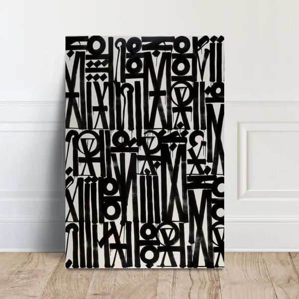 Retna Songs Of Illumination Scripts Art Print
