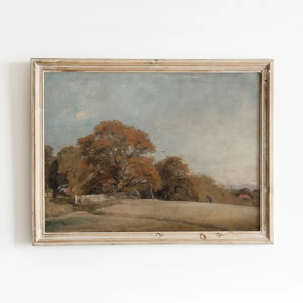 Autumn Landscape - Vintage Painting