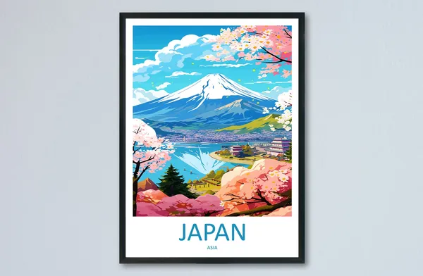 Japan Tokyo Travel Gift Art Print