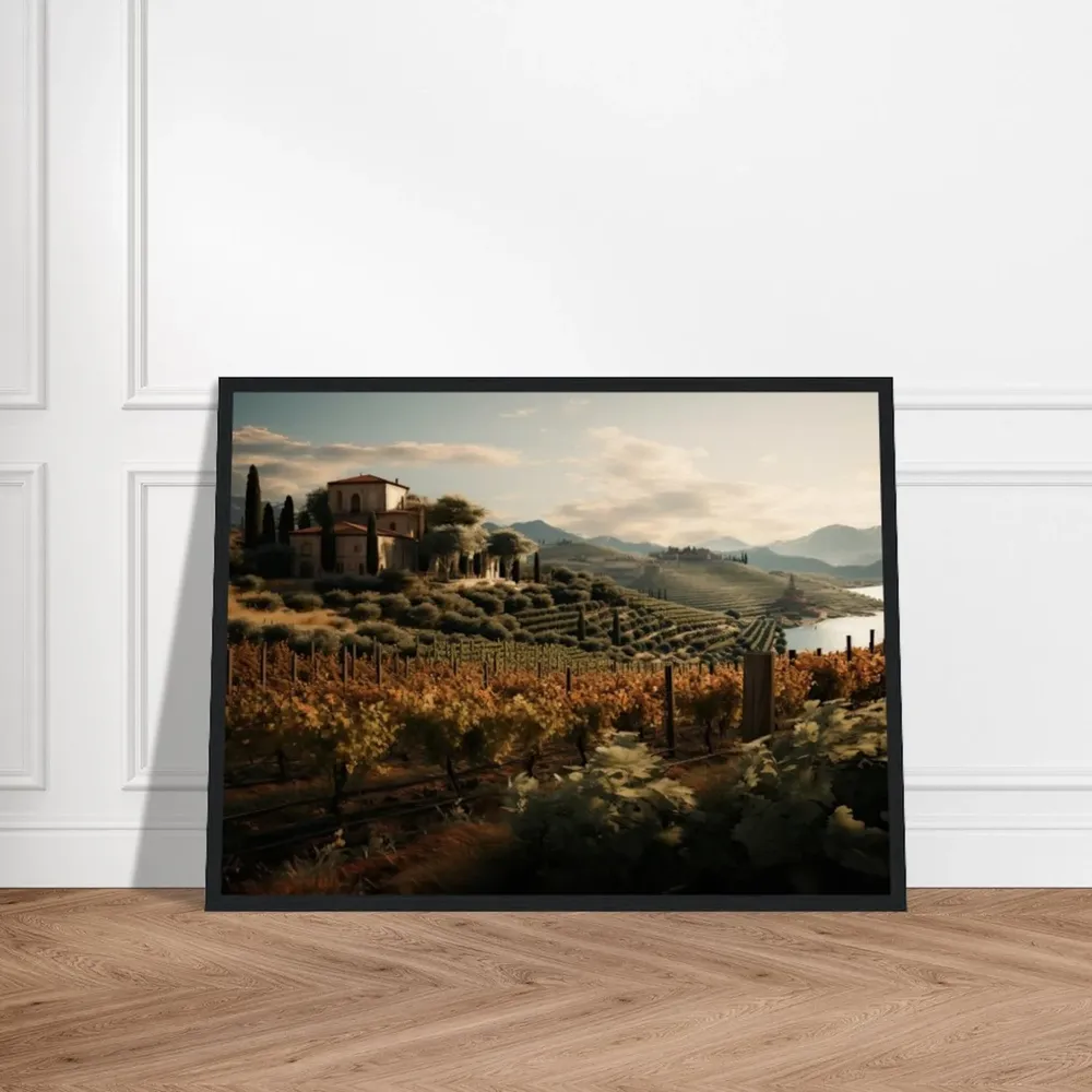 Tuscan Villa Travel Poster - Image 2