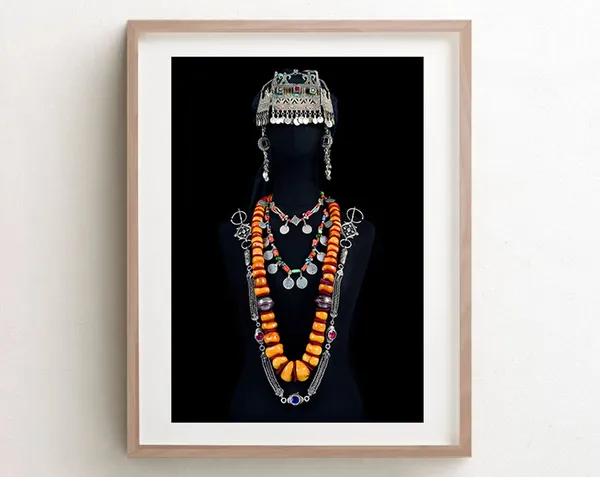 Moroccan Berber Decor, Oriental Art Print