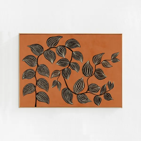House Plant Painting, Boho Home Decor Art Print