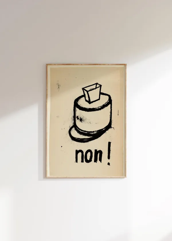 Make Art Not War Peace Quote Poster Print