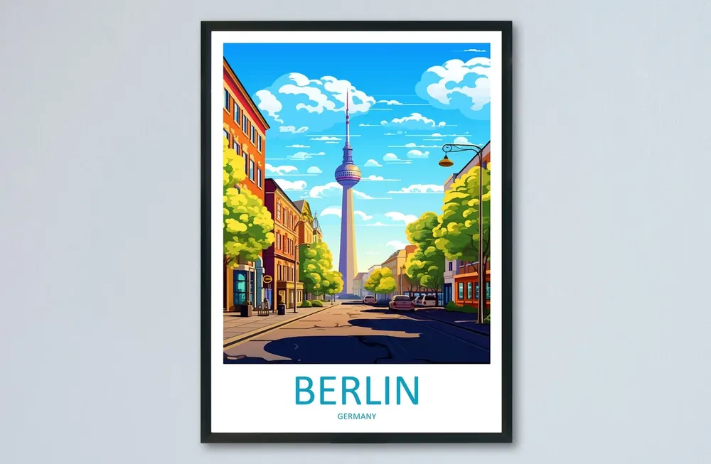 Berlin Home Decor Art Print