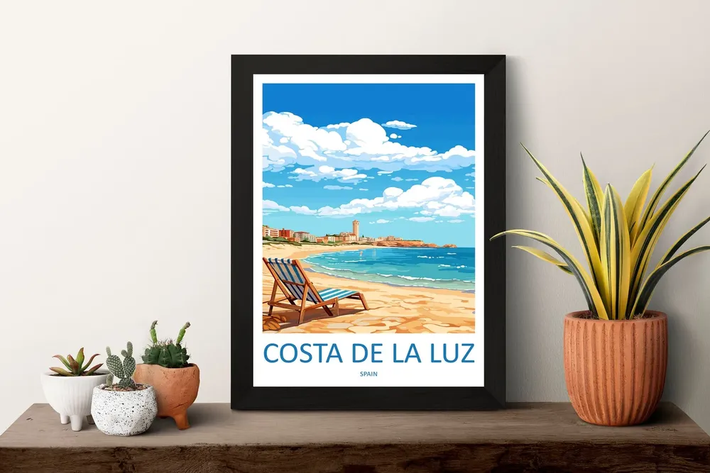 Almeria Travel Poster, Spain Wall Decor - Image 3