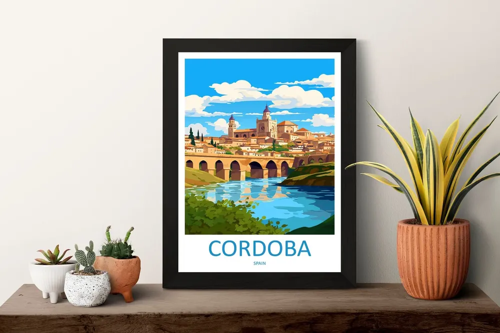 Cordoba Travel Poster, Spain Wall Decor - Image 3
