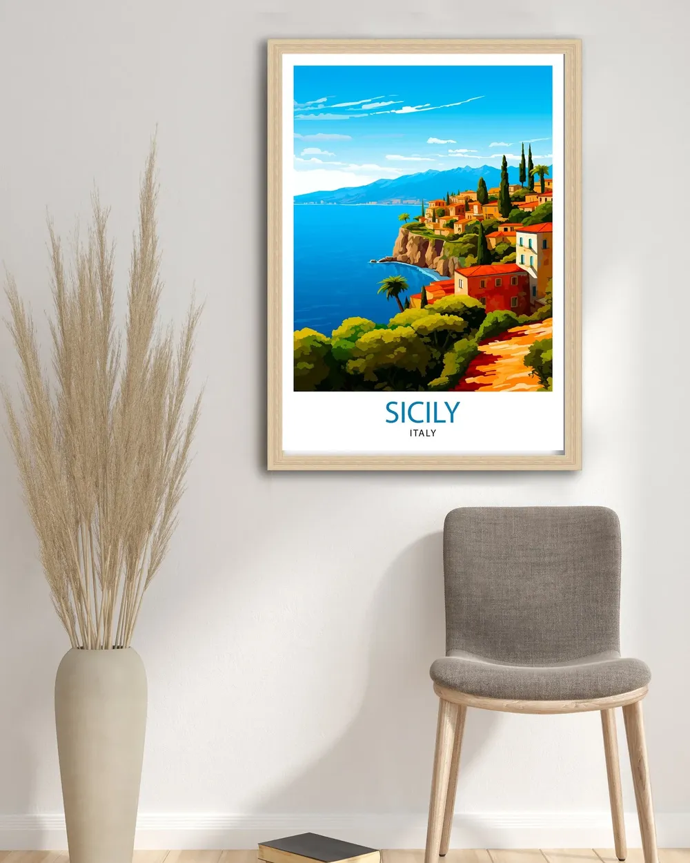 Sicily Travel Poster, Italy Wall Decor - Image 3