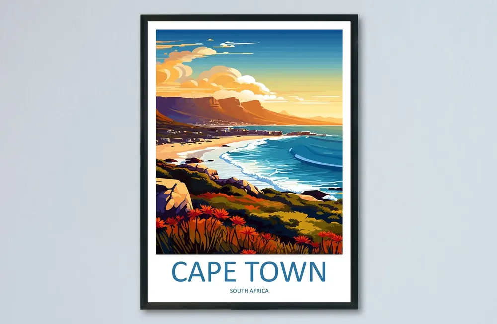 Cape Town Home Decor Art Print