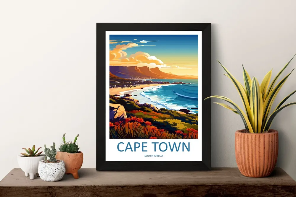 Cape Town Home Decor Art Print - Image 3