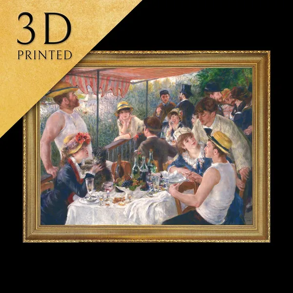 Luncheon Of The Boating Party, Renoir-Inspired Art Print