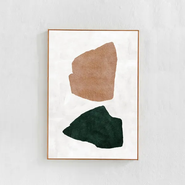 Abstract Shapes Art Print, Contemporary Wall Art